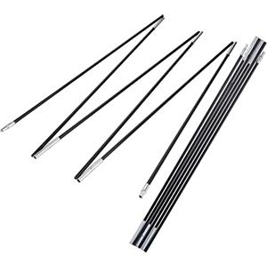 NOENNULL Bastoni per tende da campeggio Bastoni per tenda da campeggio in fibra di vetro per tende da campeggio bastoncini da campeggio bastoni da campeggio, telai di supporto per bastone kit aste di supporto
