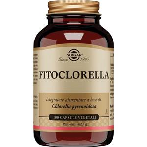 Solgar Fitoclorella - Integratore Antiossidante e Depurativo, 100 Capsule Vegetali Ricche di Clorofilla