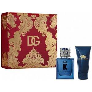 Dolce & Gabbana K Cofanetto Regalo: Eau de Parfum 50ml e Gel Doccia 50ml con note di Limone, Fico e Legno di Cedro