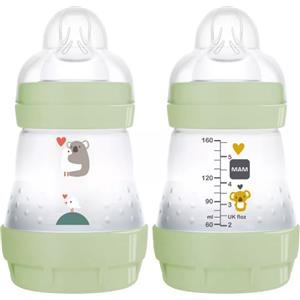 BAMED BABY ITALIA SRL Mam Easy Start Anti-Colic Biberon Anti Colica da 160ml Maschietto
