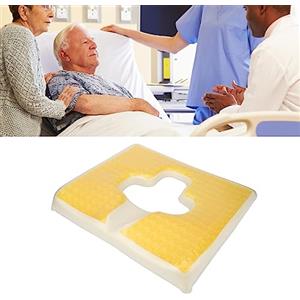 BLSYHDH Cuscino per Piaghe da Decubito, Design a Pendenza Triangolare con Apertura a T Antidecubito, Cuscino per Infermieristica per Anziani Costretti a Letto, Cuscino per Sedile per Sedia per Solliev