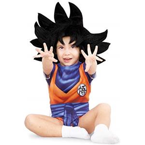 Dragon Ball Z Dragon Ball- Goku Costume, Multicolore, 6 Meses, 1