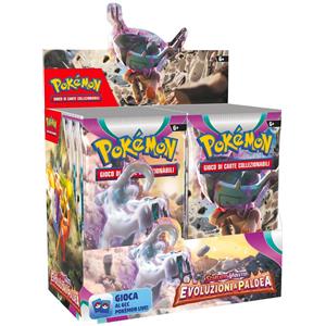 Pokémon Scarlatto e Violetto Evoluzioni a Paldea - Box Display 36 Buste in Italiano