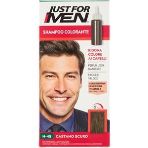 Just for men Shampoo Colorante Per Uomo H-45 Castano Scuro