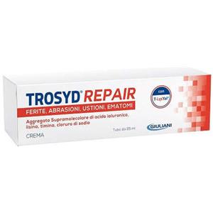 GIULIANI Trosyd Repair Crema 25ml - Dispositivo medico per Ferite, Ustioni ed Abrasioni con T-LysYal