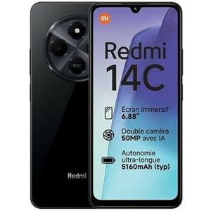 XIAOMI Redmi 14C - Smartphone de 8+256GB, Pantalla de 6.88