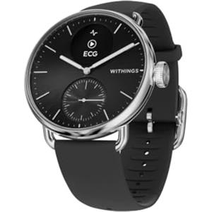 Withings ScanWatch 2 - Smartwatch ibrido U&D dispositivo medico con ECG e SpO2, monitoraggio sonno, temperatura, salute cardiaca e respiratoria, ciclo, autonomia 35 giorni, iOS & Android