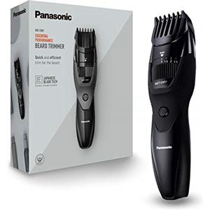 Panasonic ER-GB43-K503 Regolabarba e Tagliacapelli Wet&Dry per la Cura di Barba e Capelli, Taglio di Precisione 1-10 mm, Lame in Acciaio Inossidabile, Pettine Accessorio, Nero