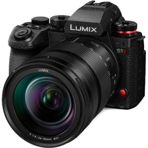 Panasonic Lumix S1 II - Fotocamera Mirrorless Full Frame 24MP con Obiettivo 24-105mm f/4 Macro O.I.S e Video 4K 120p
