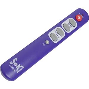 SeKi Slim - Telecomando universale con tasti grandi, per anziani e bambini