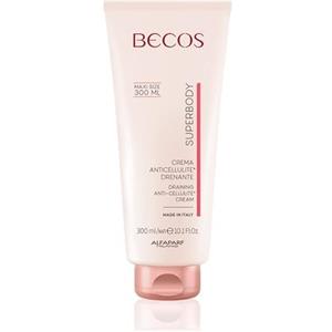 Becos Superbody Crema Anticellulite Drenante MAXI SIZE 300ml - Drena i Liquidi in Eccesso e Rimodella la Silhouette in Maniera Istantanea