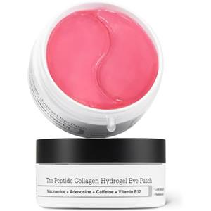 COSRX Peptide Collagen Hydrogel Eye Patch, 60 Patches, Patch Contorno Occhi per Borse e Occhiaie con Caffeina, Korean Skincare
