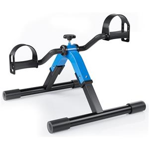 RYGEO Pedale Exerciser Mini Cyclette per gamba e braccio basso impatto Exercisce Pedalatore pieghevole
