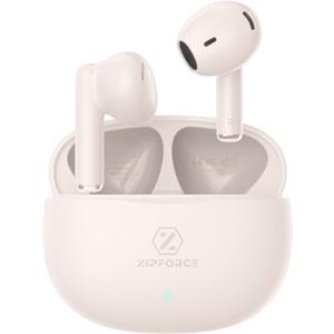 ZIPFORCE Auricolari True Wireless, Cuffie intrauricolari Bluetooth 5.3 4 microfoni ENC Chiamata chiara, Touch Control 40 tempi di riproduzione, TWS impermeabile IPX5, Auricolari leggeri