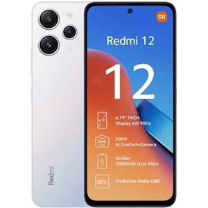 Xiaomi Smartphone Xiaomi Redmi 12 6.79'' 8GB/256GB/4G/Dual sim/5000mAh/Argento [REDMI 12]
