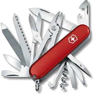 Victorinox, Handyman, Coltellino Svizzero, Originale, Multiuso, Campeggio, 24 Funzioni, Lama, grande, Cavatappi