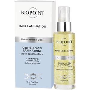 Biopoint Hair Lamination - Cristallo Gel Sublimatore per Capelli Sfibrati e Danneggiati, Azione Termo-protettiva, Dona Luminosità Effetto Specchio, 50 ml