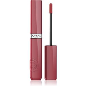L'Oréal Paris Infaillible Laque Resistance Rossetto Liquido 4.3 ml - Colore 220 Paris Sunset, Finitura Opaca e Lunga Tenuta