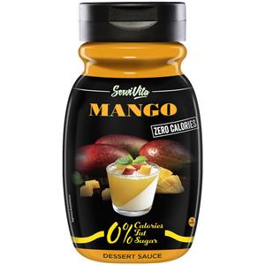 Servivita Salsa Mango 320ml - Salsa dolce zero calorie, senza zuccheri, grassi e glutine