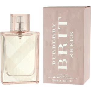 Burberry Brit Sheer Eau de Toilette 50 ml - Fragranza Floreale-Fruttata per Donna
