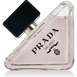Prada Paradoxe Virtual Flower Eau de Parfum 90 ml - Fragranza floreale-muschiata con note di bergamotto, gelsomino e muschio, flacone ricaricabile