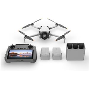 DJI Mini 4 Pro Fly More Combo (RC 2) 4 rotori Quadrirotore 48 MP 3840 x 2160 Pixel 2590 mAh Nero, Bianco