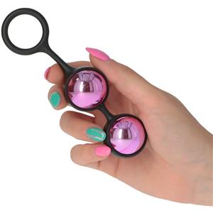 Toyz4Lovers Palline Vaginali Hot Double Pleasure Ø 3 cm - Ginnastica Pelvica e Benessere Sessuale