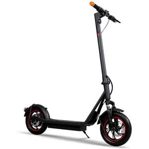 EMG electric moving green EMG Street ES 120 EW Monopattino Elettrico 12, Motore 450W, Batteria 36V 10AH, Autonomia 28 km, Doppio Impianto Frenante, Indicatori di Direzione, Nero