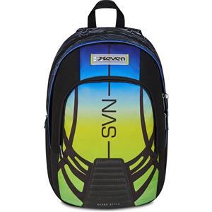 SEVEN Nuanced Zaino Scuola Dual Reflex Blue