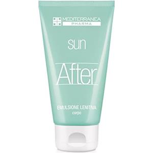 MEDITERRANEA COSMETICS Crema Doposole Idratante per il Corpo - Emulsione Lenitiva con Attivatore Abbronzatura e Vitamina E - 150 ml