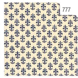 Sadoch Rotolo Carta Lavabile Giglio Blu - 50 cm x 5 mt - Idrorepellente e Resistente