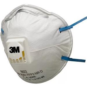 3M Scatola 10 mascherine 3M™ 8822 FFP2 con valvola