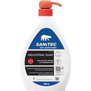 Sanitec Sapone Liquido Industriale 1000ml - Profumo Arancio per Sporchi Ostinati