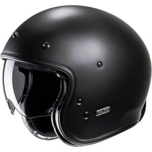 HJC, Casco Moto Jet V31 SOLID Semi Flat Black, M