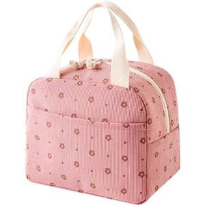 JSTHHTT Borsa Termica Porta Pranzo 9.5L, Borsa Pranzo Portatile, Impermeabile, Scatola Frigo e Porta Pranzo Ufficio, Portapranzo Ripiegabile per Ufficio Scuola Viaggi All'aperto Campeggio Picnic