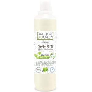Naturalbiogreen Detersivo Pavimenti e Superfici Dure Ecologico Senza Profumo Ipoallergenico 500 ml