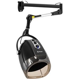 physa wellness & lifestyle physa PHY-HD_03 Casco asciugacapelli Montaggio a parete Con funzione ionica 1000 W 70 °C Casco parrucchiere Casco asciugacapelli professionale Casco da parrucchiere