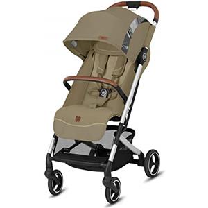 Cybex gb Gold Passeggino Qbit+ All-City, 0-22 kg, Dalla Nascita a circa 4 anni, Collezione Fashion, Vanilla Beige