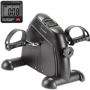 PINNERS Pedaliera Riabilitazione, Mini Cyclette per Anziani o disabili, Ciclette solo Pedali, Bici Pedale Regolabile Allenatore Braccia e Gambe, Pedaliera Riabilitativa