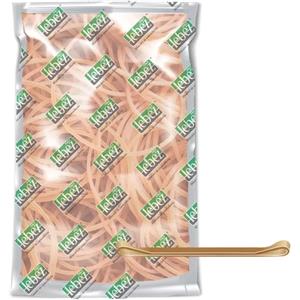 LEBEZ Elastico Fettuccia in Caucciù Naturale - Diametro 5 cm, Spessore 5 mm, Sacchetto da 1 kg