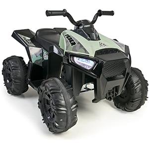 Famosa FEBER - Quad Boxer 12V, un posto, elettrico, con ruote larghe per maggiore stabilità e velocità massima 5 km/h, per bambine/i dai 3 anni, Famosa (FEN03000)