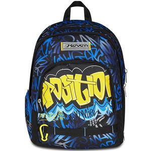 Seven Zaino Scuola Dual Detach Hidden Spot Boy Doppio Scomparto da 32 L