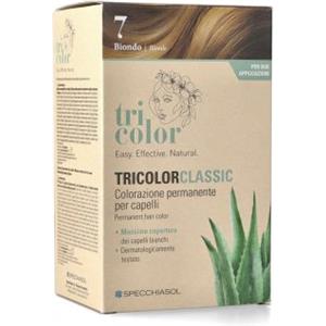 Specchiasol Tricolor Classic 7 Biondo - Colorazione Permanente per Capelli con Alta Qualità e Luminosità