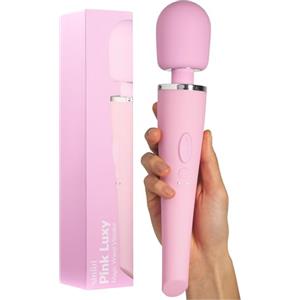 Sinful Luxy - Vibratore a bacchetta magica extra potente, silenzioso e resistente agli spruzzi, ricaricabile, con 10 impostazioni di vibrazione, giocattolo sessuale per coppie, giocattolo per adulti,