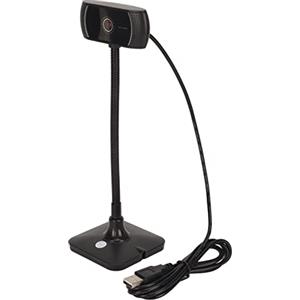 Denash Fotocamera USB, Webcam USB HD con Vista a 60 Gradi 720P 30 Fps per Conferenze per Streaming Live