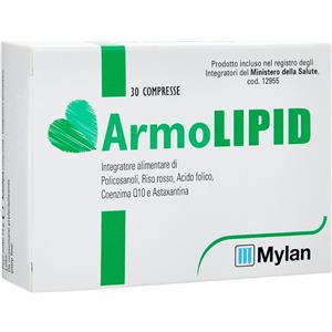 MEDA PHARMA SpA ArmoLIPID - Integratore Alimentare per il Controllo del Colesterolo - 30 Compresse