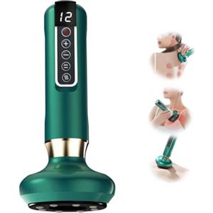 Generico Massaggiatore Anti Cellulite, Anticellulite Vacuum Massaggiatore Cellulite Corpo Gambe e Glutei（Verde）