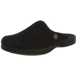 Fly Flot Flyflot 880366, Pantofole Uomo, Nero (Schwarz 01), 47 EU