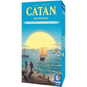 Giochi Uniti - Catan Relaunch: Marinai, Espansione per 5-6 Giocatori, Gioco da Tavolo Strategico, 10 Anni, Edizione Italiana