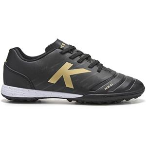 KELME Zapatillas de Taco Neo Turf Y Oro, Scarpe da Ginnastica Unisex-Adulto, Nero, 37 EU